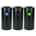 27 Gallon Black Stainless Steel Compost Bin