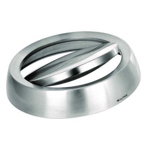 17 Gal Stainless Steel Swivel Trash Can Cover