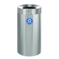 27 Gallon Stainless Steel Recycling Can
