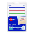 Removable File Folder Labels with Sure Feed Technology