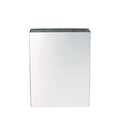 Stainless Steel Surface-Mounted Waste Receptacle