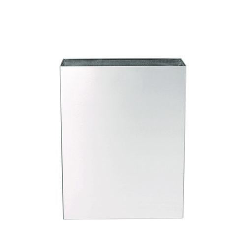 Stainless Steel Surface-Mounted Waste Receptacle