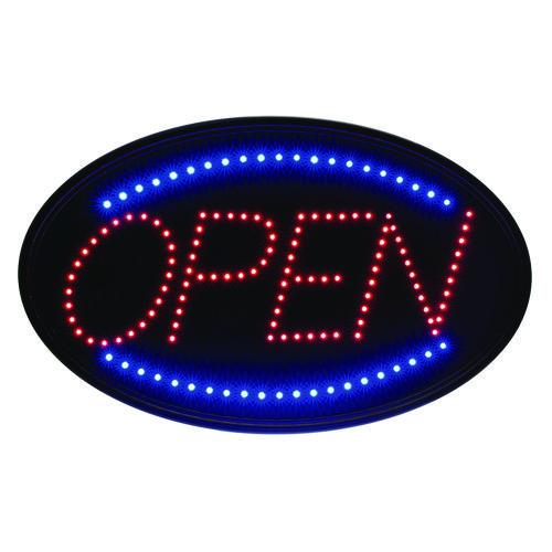 LED Oval Open Sign