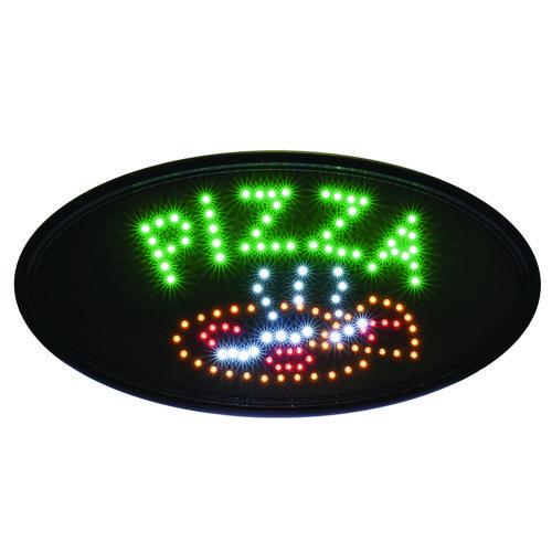 LED Oval Pizza Sign