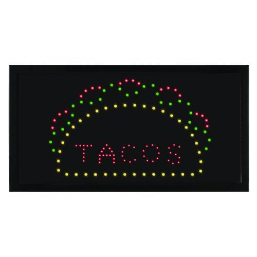 LED Rectangular TACO Sign