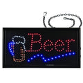LED Rectangular Beer Sign