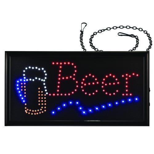 LED Rectangular Beer Sign