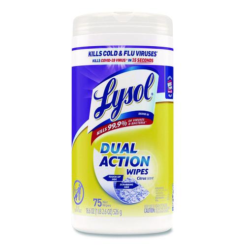 Dual Action Disinfecting Wipes
