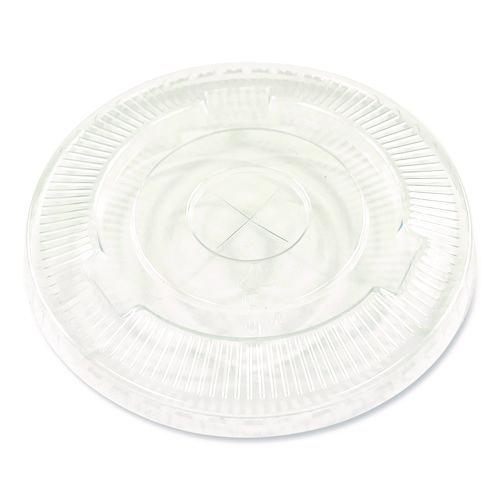Crystal-Clear Cold Cup Straw-Slot Lids