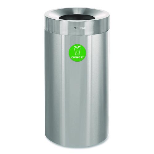 27 Gallon Stainless Steel Compost Can