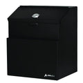Wall Mountable Steel Suggestion Secure Drop Box with Key