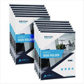 Wall Mount Side-Loading Acrylic Sign Holders
