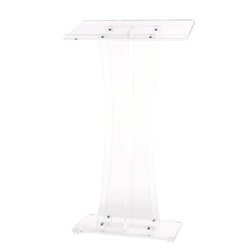 Acrylic Stand-Up Podium Lectern Speaker Stand