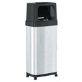 Dual Push Door Trash Can