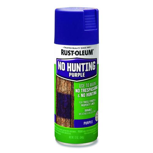 Specialty No Hunting Purple Spray Paint