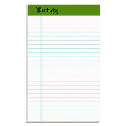 Earthwise by Ampad Recycled Paper Legal Pads