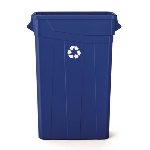 23 Gallon Resin Slim Recycling Trash Can