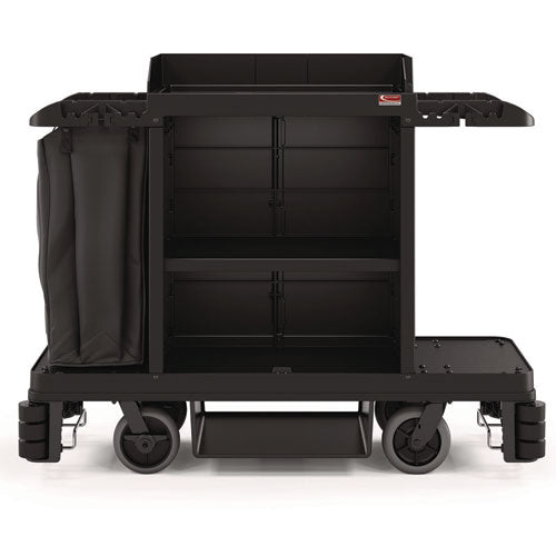 Partially Assembled Premium Housekeeping Cart