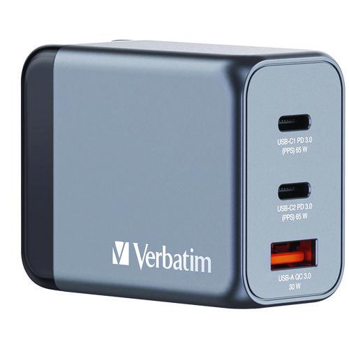 65 W 3-Port GaN Wall Charger
