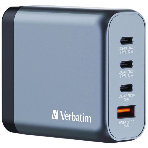 140 W 4-Port GaN Wall Charger