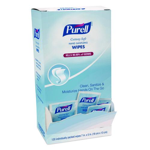 Cottony Soft Individually Wrapped Hand Sanitizing Wipes