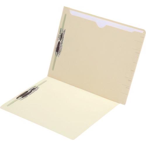 Confidential End-Tab Folder with Full Back Pocket