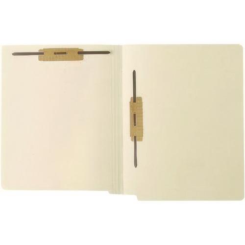 End Tab Fastener File Folder