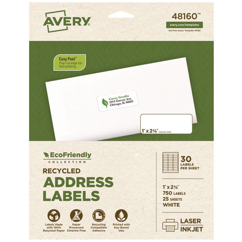 EcoFriendly Mailing Labels