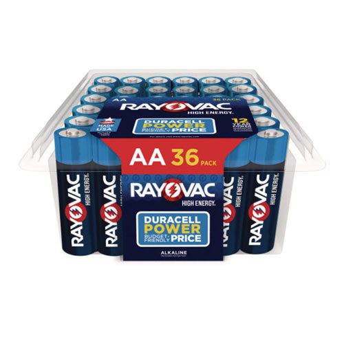 High Energy Premium Alkaline AA Batteries