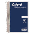 Wirebound Five-Subject Notebook