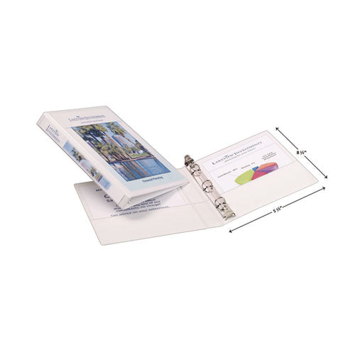 Mini Size Durable View Binder with Round Rings
