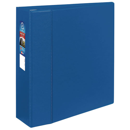 Heavy-Duty Non-View Binder with DuraHinge and Locking One Touch EZD Rings