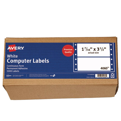 Dot Matrix Printer Mailing Labels