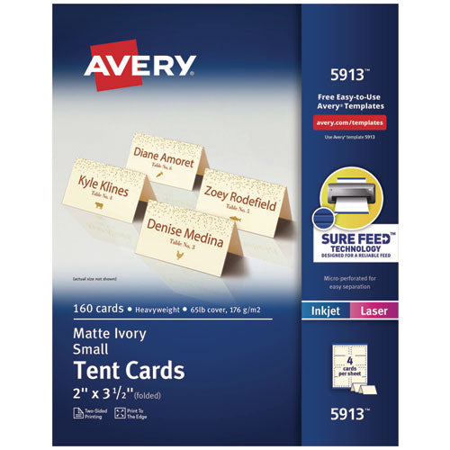 Small Tent Card