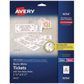Printable Tickets w/Tear-Away Stubs