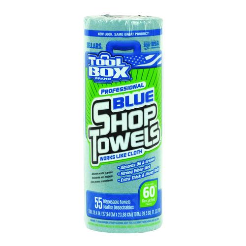 TOOLBOX Blue Shop Towels