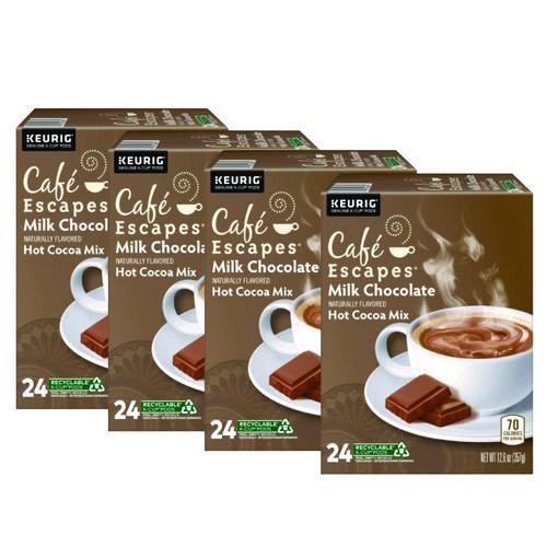 Cafe Escapes Milk Chocolate Hot Cocoa K-Cups