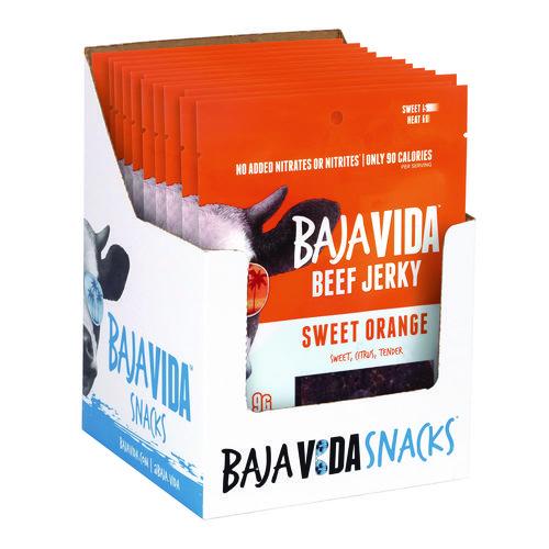 Beef Jerky Sweet Orange Snack Pack