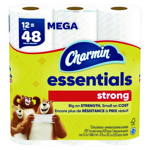 Essentials Strong Bathroom Tissue