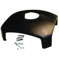 Dome Top with Hole for Waste Receptacle