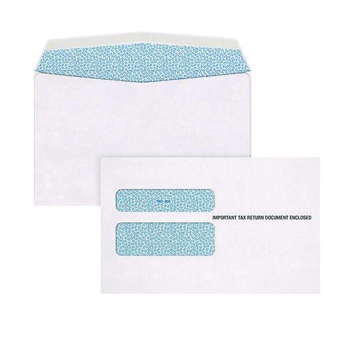 W-2 Gummed Seal Double-Window Envelopes