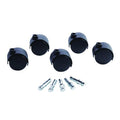 Deluxe Duet Hard-Wheel Casters