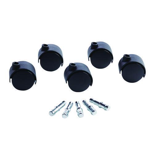 Deluxe Duet Hard-Wheel Casters