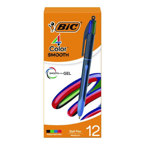 4-Color Smooth Multi-Color Ballpoint Pen