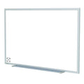 Hygienic Porcelain Magnetic Whiteboard with Aluminum Frame