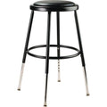 6400 Series Height Adjustable HD Vinyl Padded Steel Stool