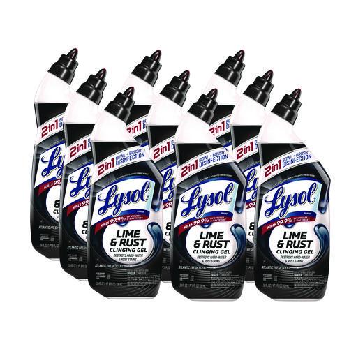 Disinfectant Toilet Bowl Cleaner w/Lime/Rust Remover