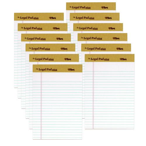 "The Legal Pad" Plus Ruled Perforated Pads with 40 pt. Back