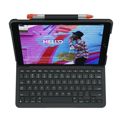 Slim Folio Plastic Keyboard Case for iPad 7th