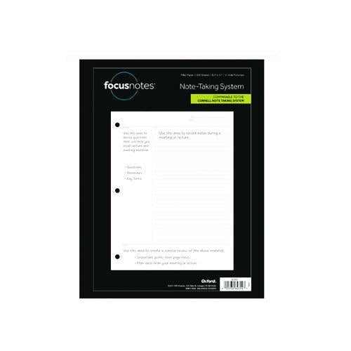 FocusNotes Filler Paper